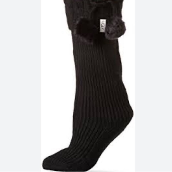 UGG Rain Boot Tall Knit Pom Pom
Socks - Picture 3 of 4